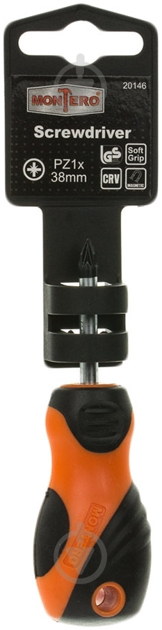 Отвертка Montero PZ1×38 мм 20146 - фото 2