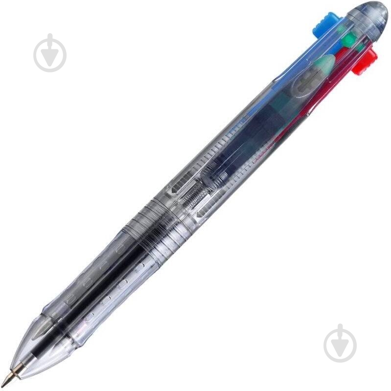 Ручка шариковая Herlitz Colors синяя-черная-красная-зеленая 10199669 - фото 1