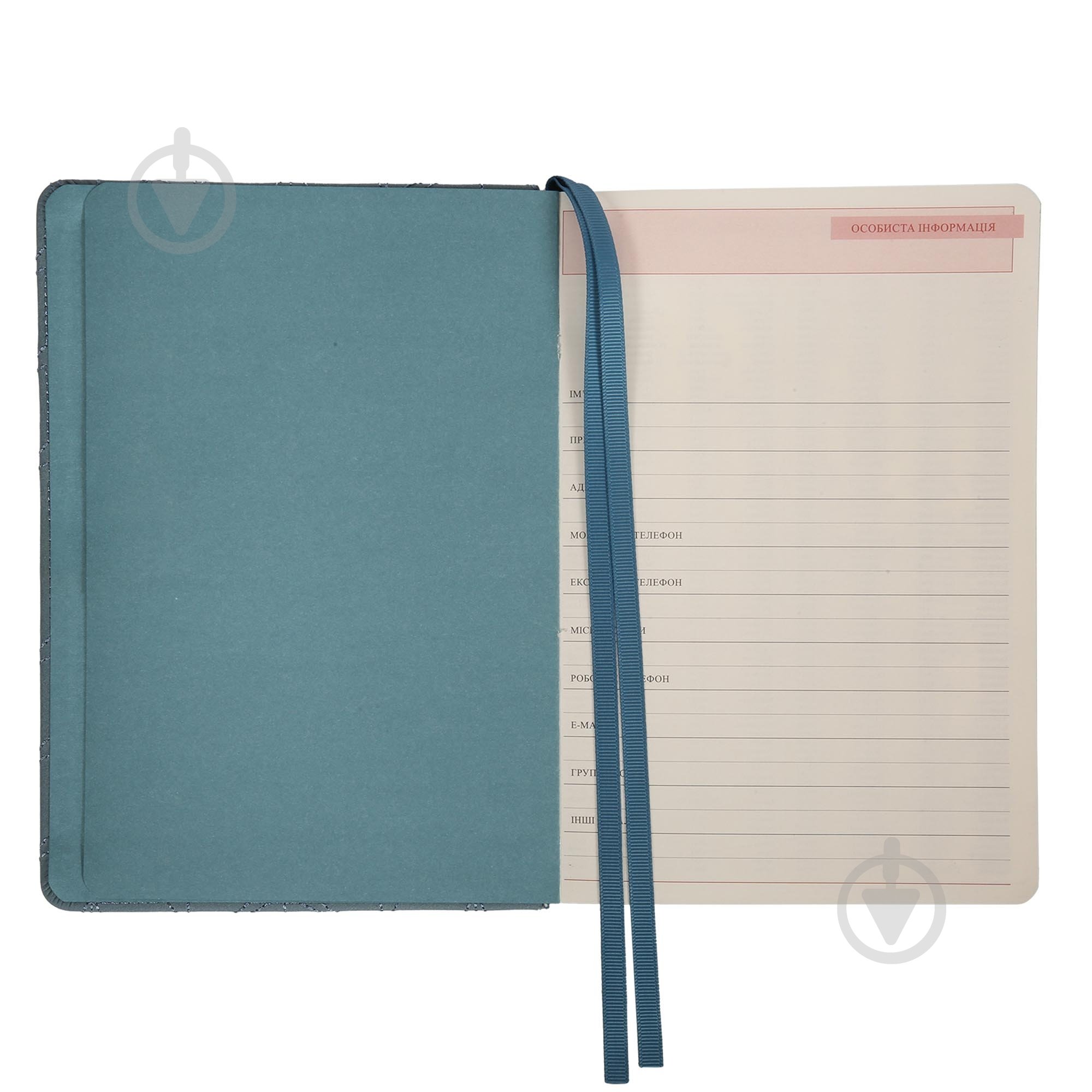 Ежедневник недатированный Vibe, твердый Leo Planner A5 252697 синий - фото 5