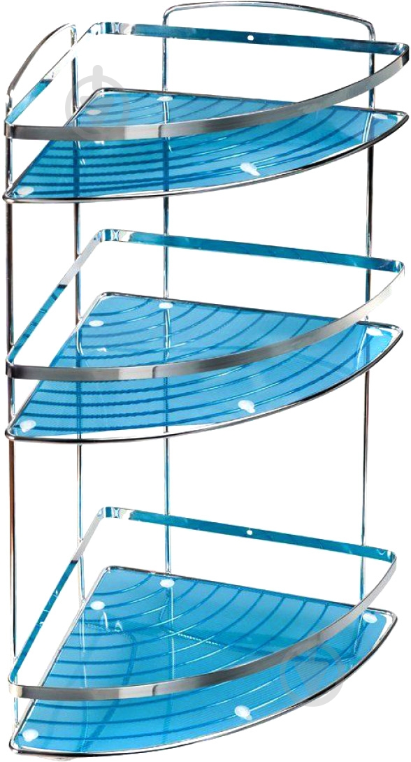 Стійка Tatkraft кутова KANZLER, 3 полиці, 34х25х61,5см - фото 1