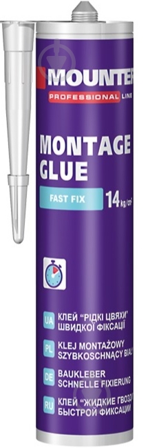 Клей монтажный Mounter Fast Fix 280 мл - фото 1