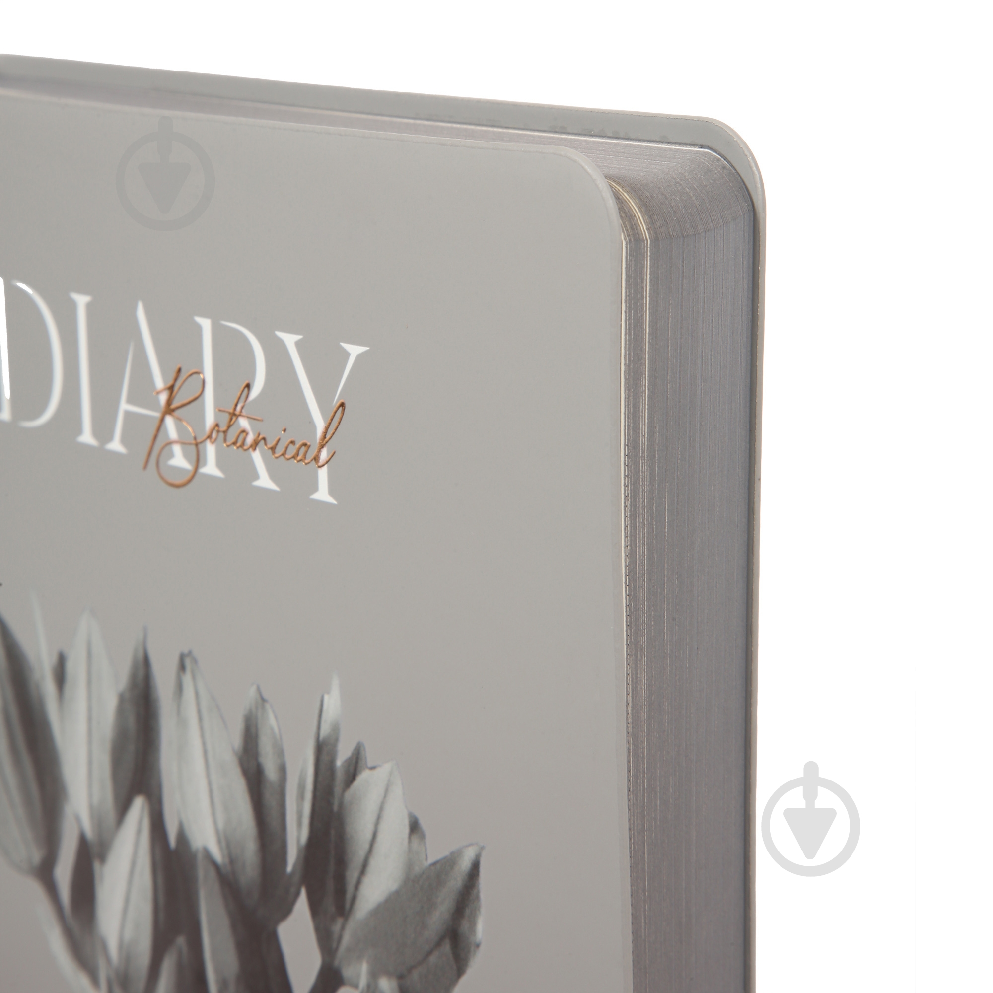 Ежедневник недатированный Botanic, мягкий Leo Planner A5 252691 серый - фото 2 Ежедневник недатированный Botanic, мягкий Leo Planner A5 252691 серый - фото 2