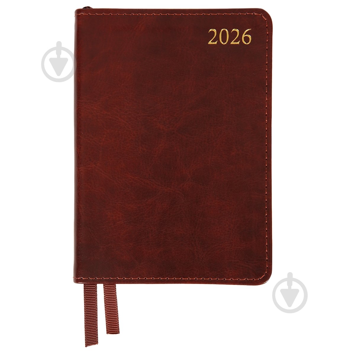 Дневник датированный Aldento, интегральный Leo Planner A6 252674 коричневый - фото 1