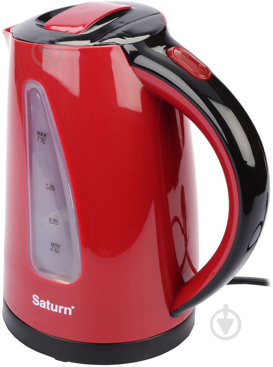 Электрочайник Saturn ST-EK8425 red with black - фото 2