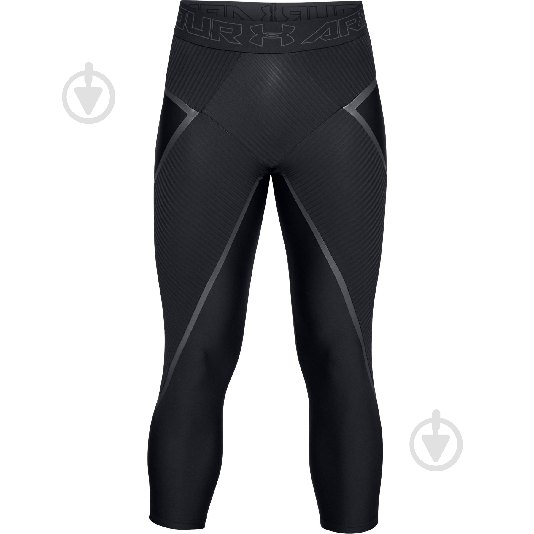 Лосины Under Armour Core 3/4 Legging 1320992-001 р.M черный - фото 1