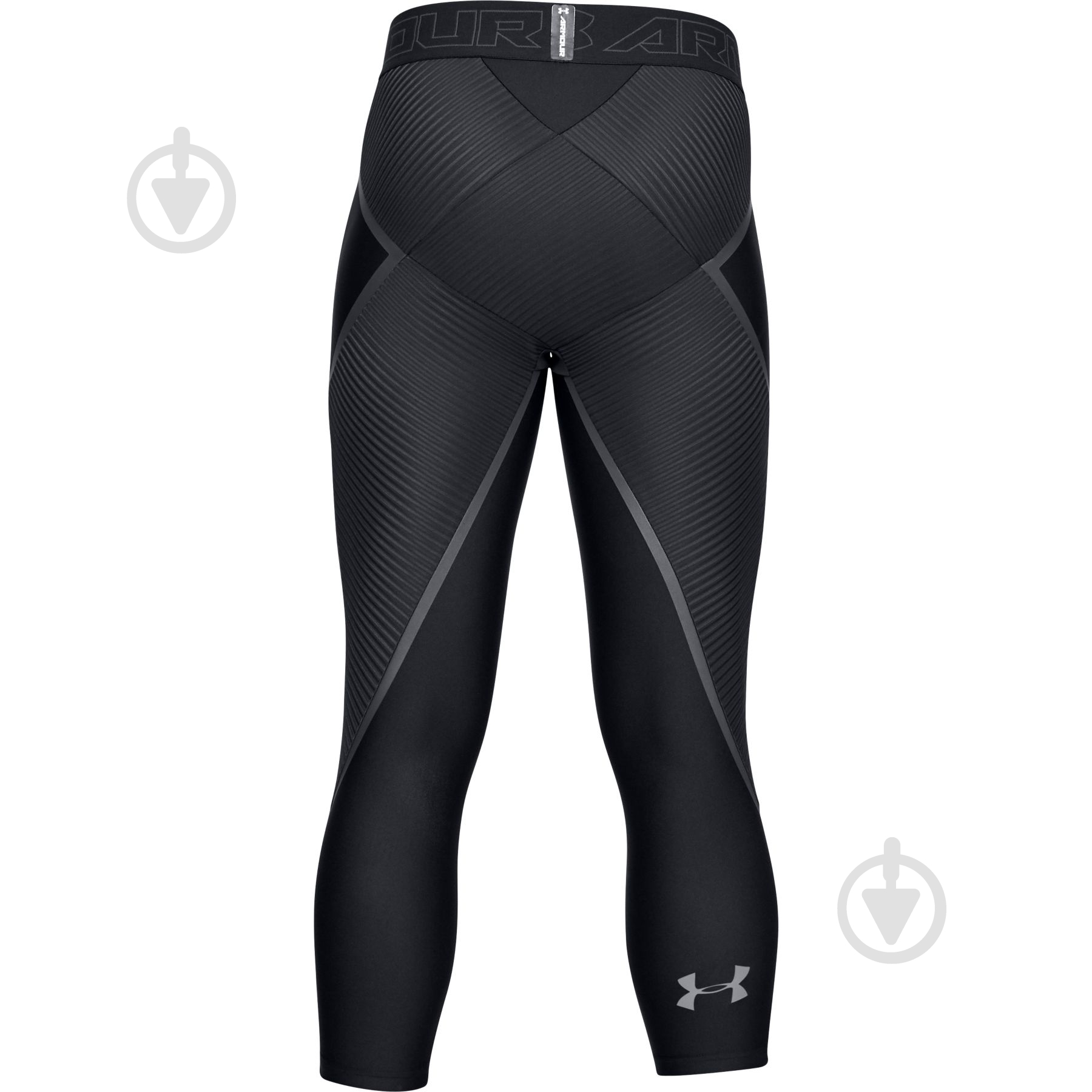 Лосины Under Armour Core 3/4 Legging 1320992-001 р.M черный - фото 2