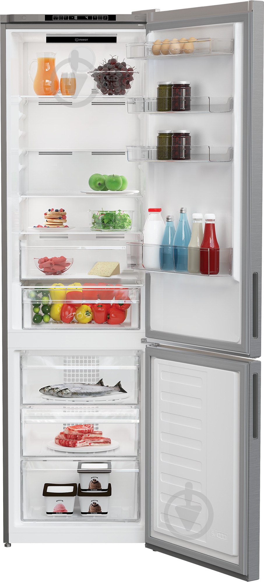 ВИТРИНА! Холодильник Indesit INK 25402 S4U - фото 3 ВИТРИНА! Холодильник Indesit INK 25402 S4U - фото 3