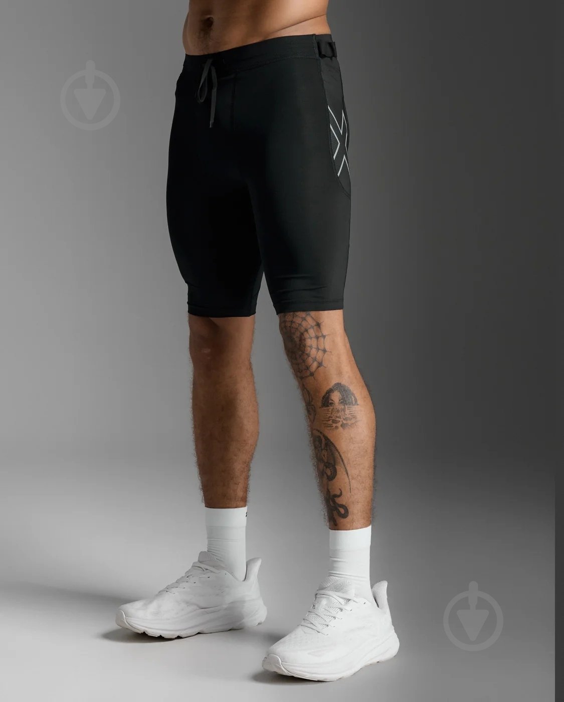 Велосипедки 2XU Aero Mesh Compression Shorts MA7374b_BLK/SRF р. M чорний - фото 3