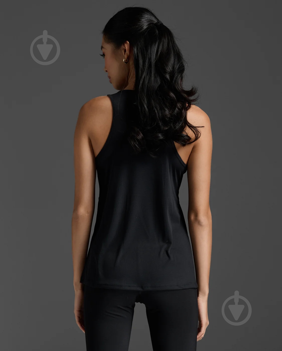 Майка 2XU Aero Singlet WR6928a_BLK/SRF р.M черный - фото 2