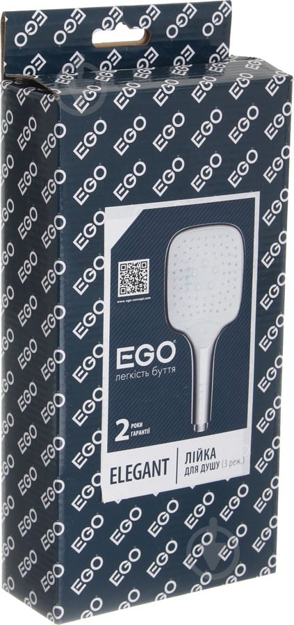 Лейка для душа EGO Elegant 3 режима с переключателем - фото 4 Лейка для душа EGO Elegant 3 режима с переключателем - фото 4