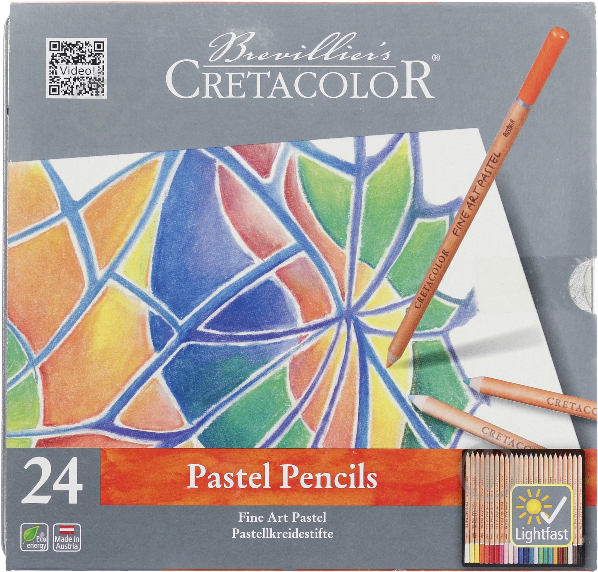 Набір пастельних олівців Fine Art Pastel металева коробка Cretacolor - фото 1