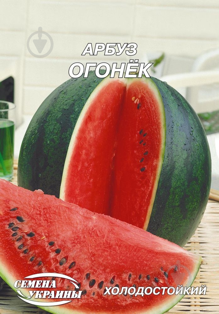 Насіння Насіння України кавун Вогник 20 г (4820069491856) - фото 1