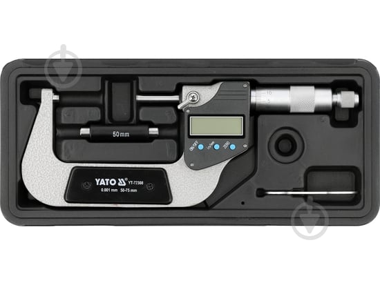 Мікрометр електронний YATO YT-72308 - фото 4