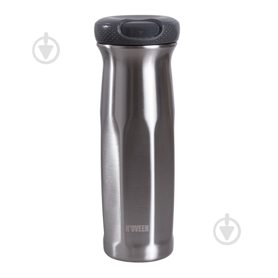Термопляшка Noveen TB902 Strong Steel Silver 630 мл - фото 1 Термопляшка Noveen TB902 Strong Steel Silver 630 мл - фото 1