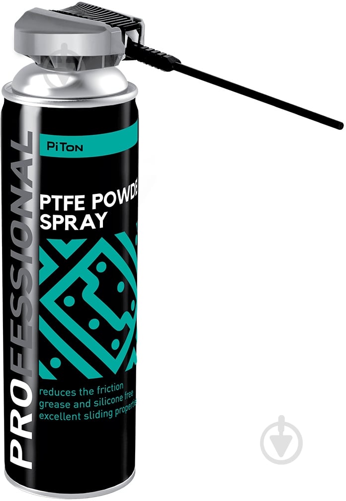 Смазка Piton сухая PTFE Powder Spray 500 мл - фото 2