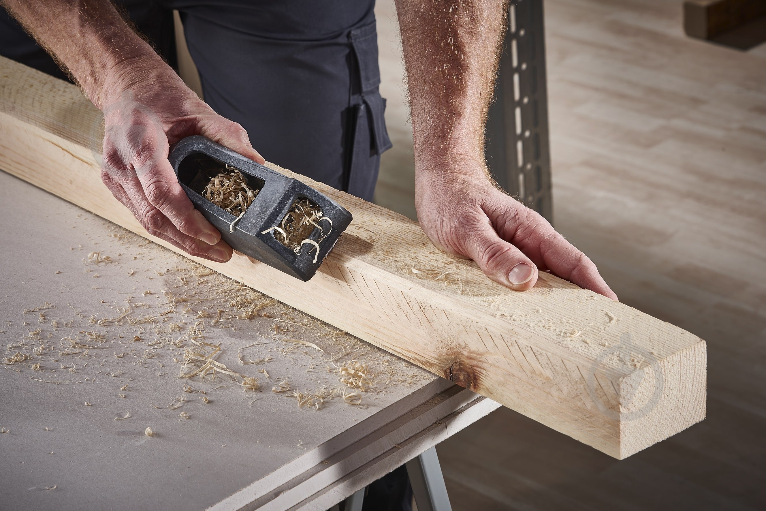 Рубанок по гипсокартону 150 x 57 мм Wolfcraft 4013000 - фото 4