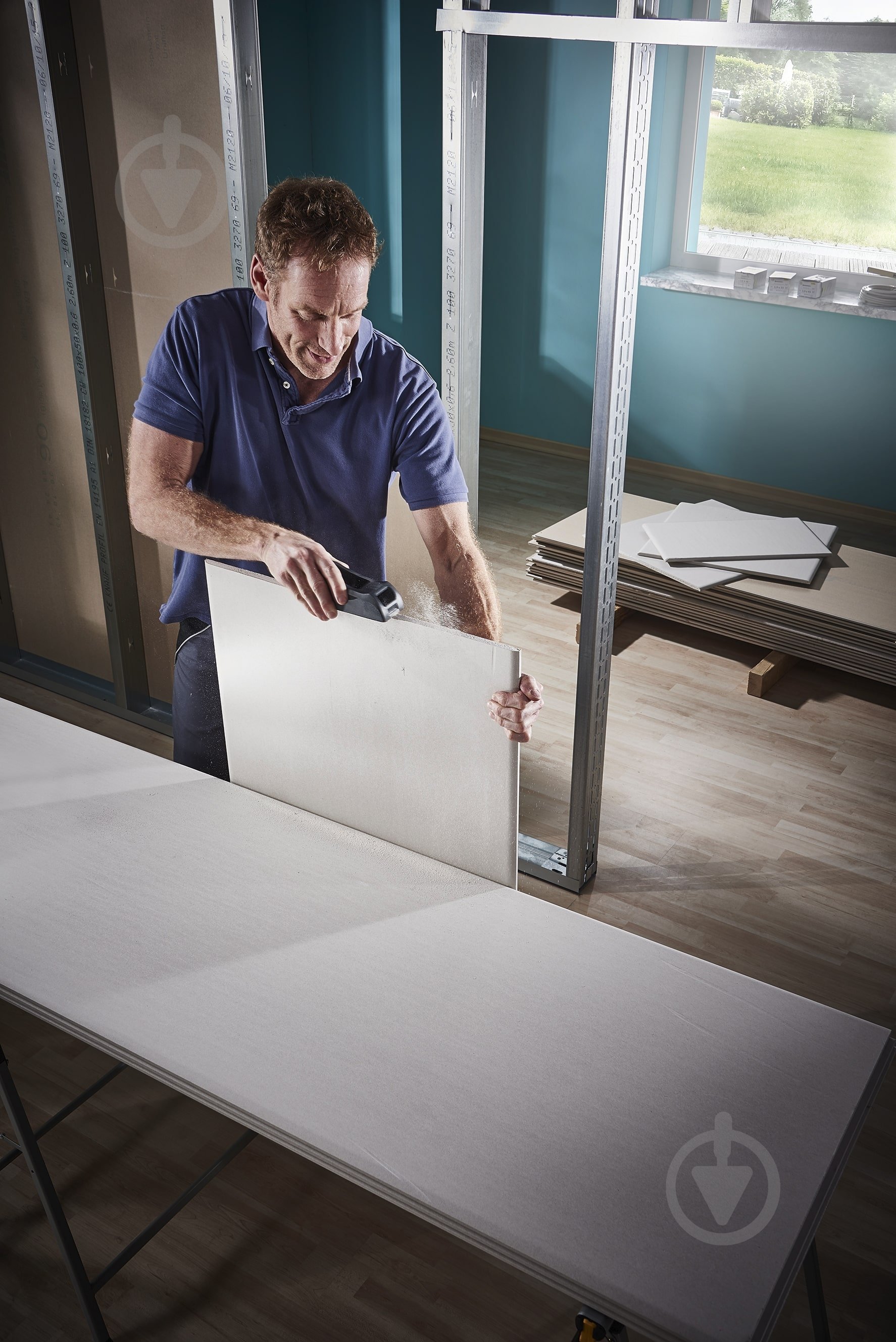 Рубанок по гипсокартону 150 x 57 мм Wolfcraft 4013000 - фото 7