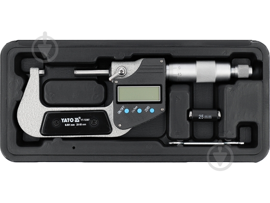 Микрометр электронный YATO YT-72307 - фото 4