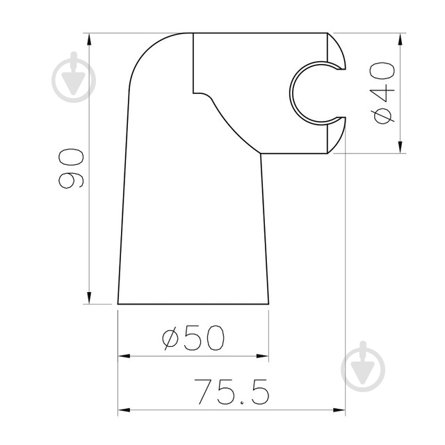 Держатель для лейки Imprese S013 (16200001) - фото 2