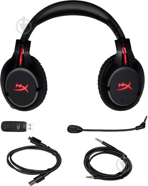 Навушники HyperX Cloud Flight black (4P5L4AM) - фото 3
