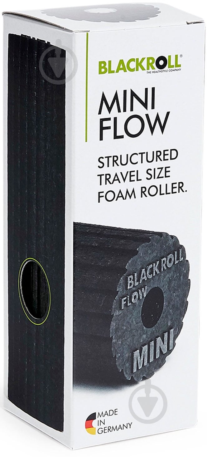Масажний ролик BLACKROLL Mini Flow Black A000622 - фото 4
