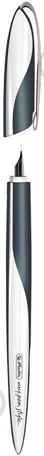 Ручка перьевая Herlitz Nicewriter Dark Shale черная 11360286 - фото 3