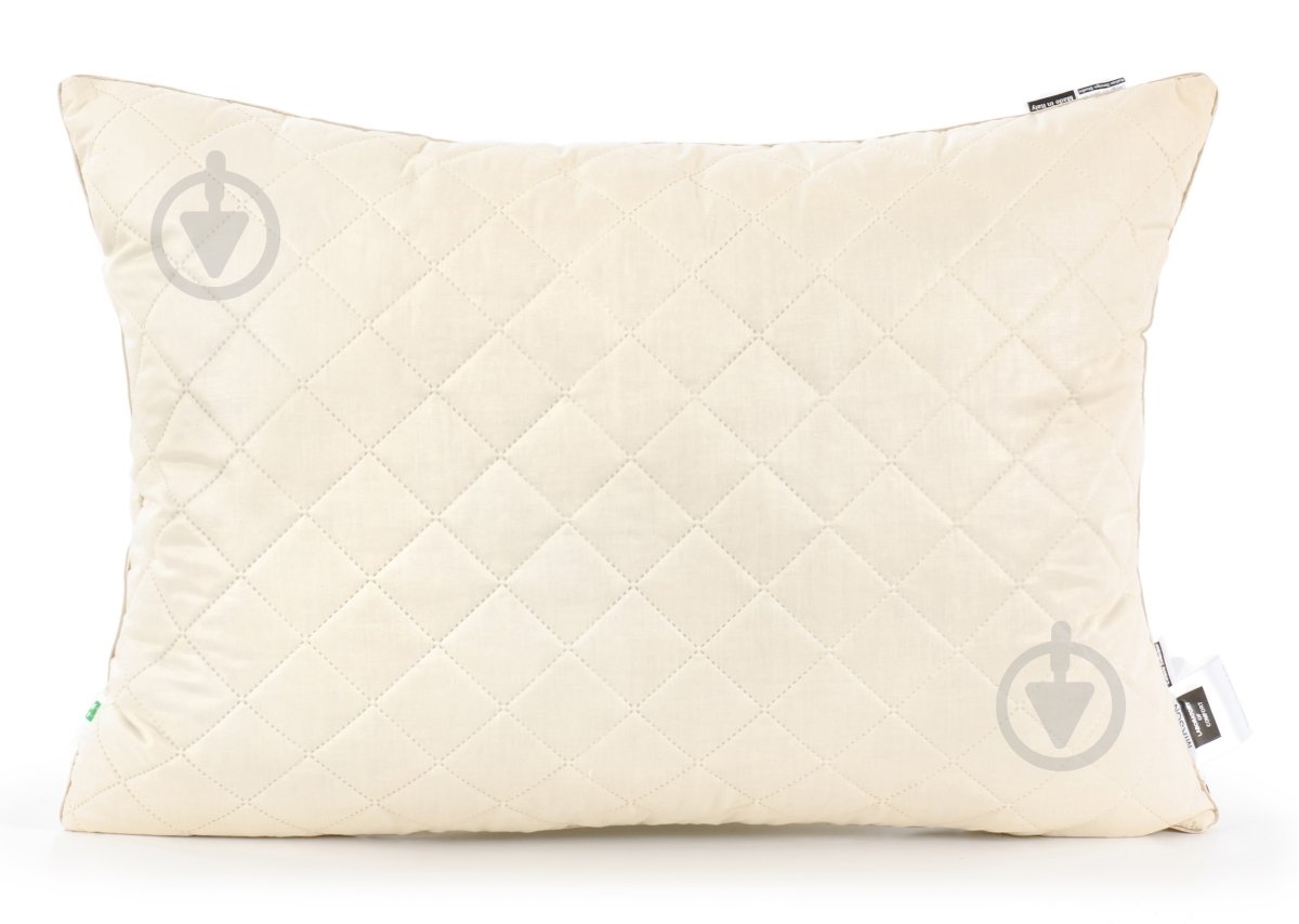 Подушка вовняна 1217 Carmela Premium висока 60х60 см (2200001517691) MirSon - фото 1