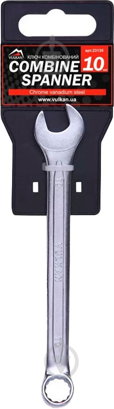 Ключ комбинированный Vulkan Combine Spanner 10 мм 23135 - фото 1 Ключ комбинированный Vulkan Combine Spanner 10 мм 23135 - фото 1