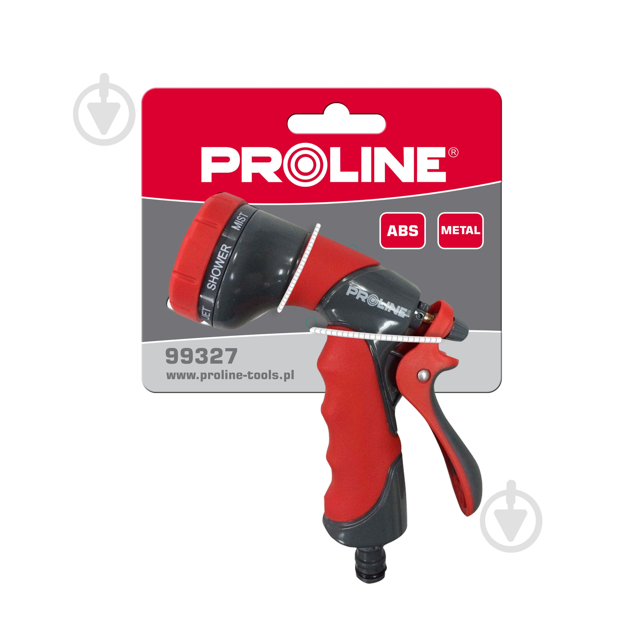 Пистолет-распылитель Proline 8 функций с регулятором напора води - фото 2 Пистолет-распылитель Proline 8 функций с регулятором напора води - фото 2