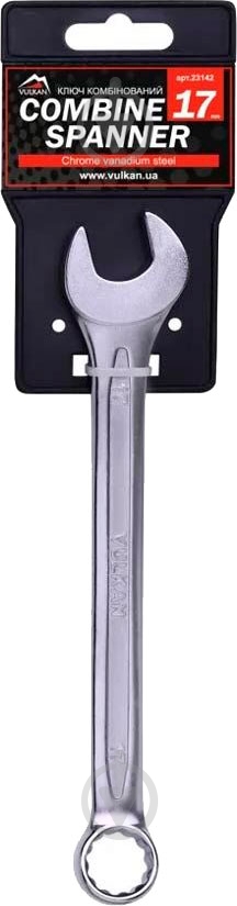 Ключ комбинированный Vulkan Combine Spanner 17 мм 23142 - фото 1
