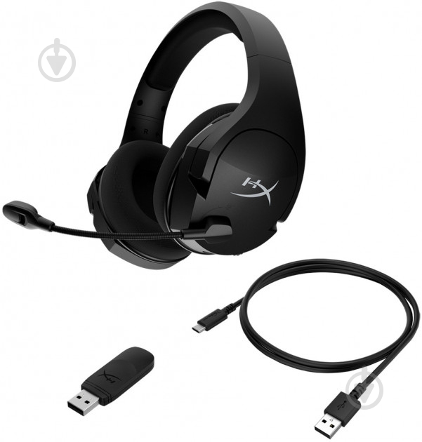 Наушники HyperX Cloud Stinger Core Wireless Gaming Headset+ 7.1 black (4P4F0AA) - фото 7