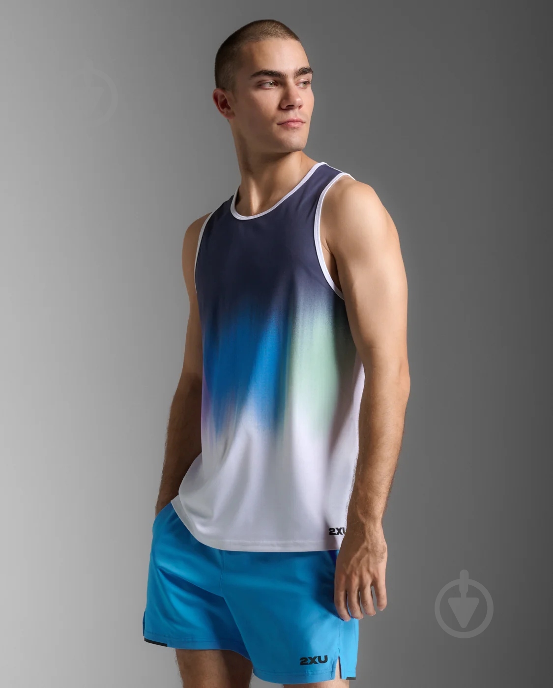 Майка 2XU Aero Tank MR6676a_APN/BRF р.XL різнокольоровий - фото 3