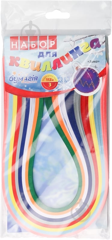 Набор для квиллинга Сезоны Зима 80.44 - фото 1 Набор для квиллинга Сезоны Зима 80.44 - фото 1