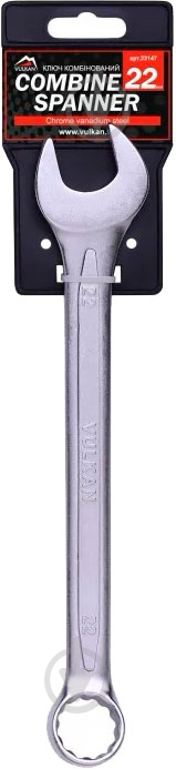 Ключ комбинированный Vulkan Combine Spanner 22 мм 23147 - фото 1 Ключ комбинированный Vulkan Combine Spanner 22 мм 23147 - фото 1