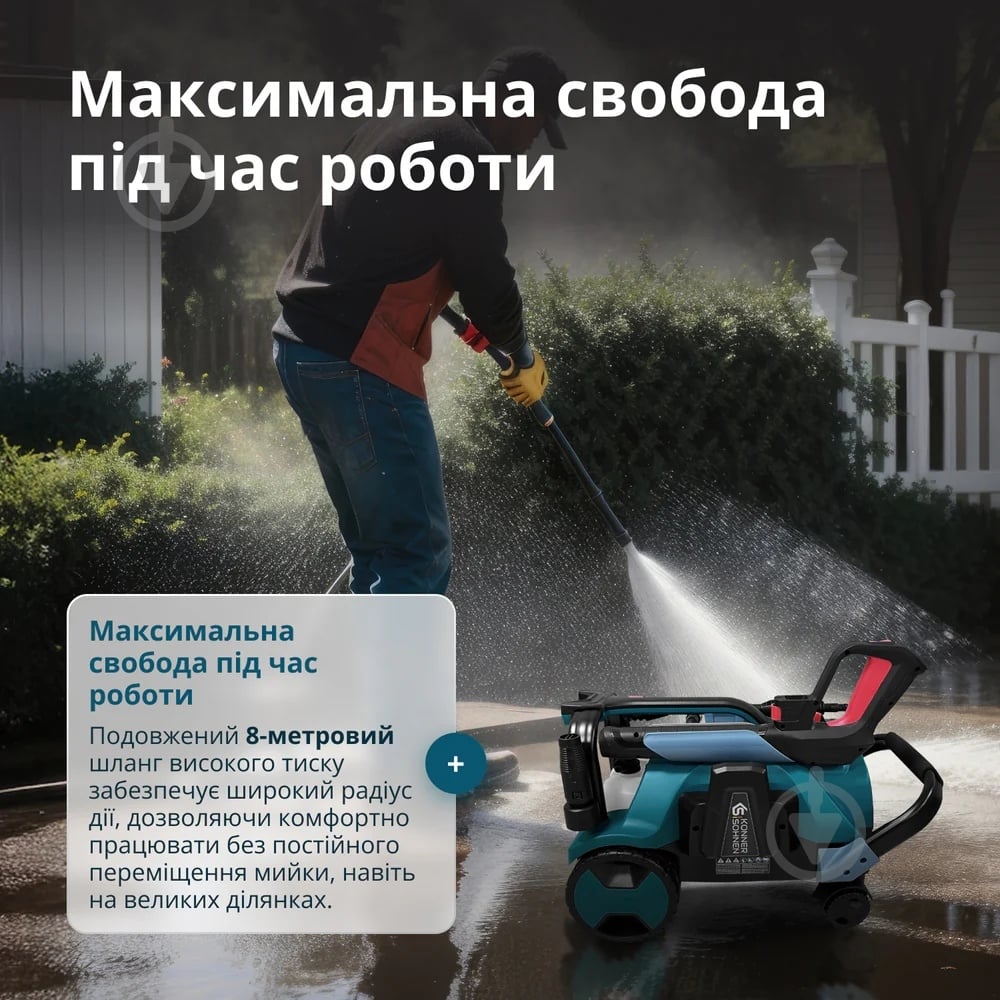 Мини-мойка высокого давления KS PW160HV - фото 6