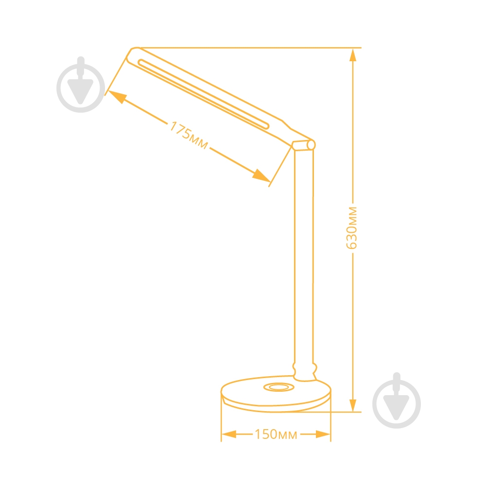 Настольная лампа LightMaster LED DE1146 9 Вт белый/серебро - фото 4 Настольная лампа LightMaster LED DE1146 9 Вт белый/серебро - фото 4