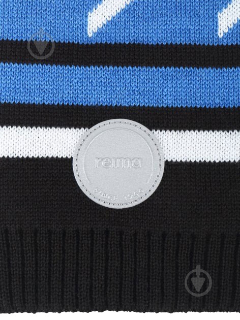 Шарф Reima дитячий синьо-чорний 528666-6321 - фото 2