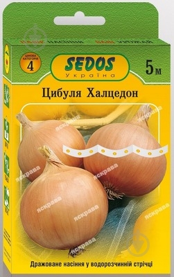 Семена Яскрава лук Халцедон на ленте 5 м (2210858287012,48) - фото 1