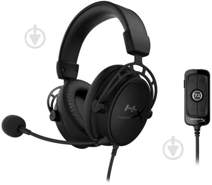 Наушники HyperX Cloud Alpha S black (4P5L2AA) - фото 1