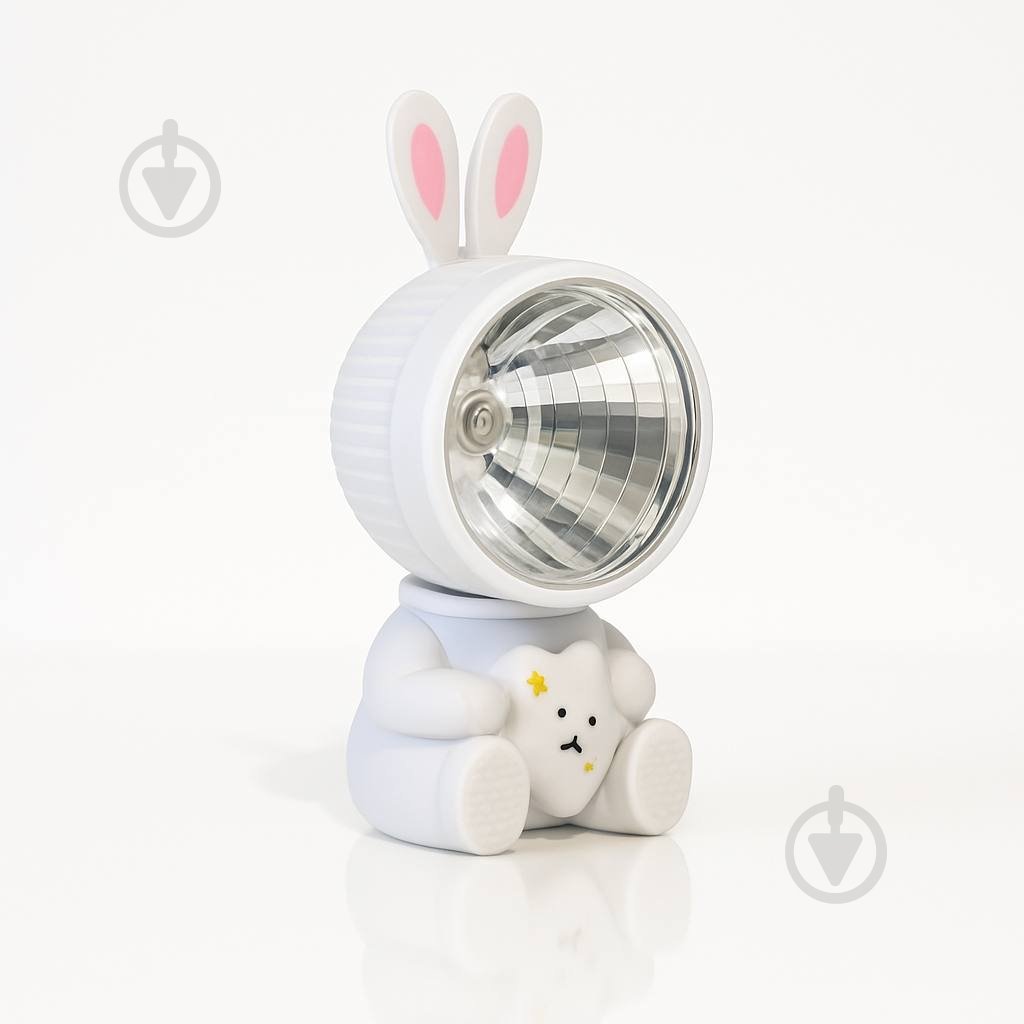 Ночник 3D Led Berger 5 Вт белый 1055-NL-5 White Rabbit - фото 9 Ночник 3D Led Berger 5 Вт белый 1055-NL-5 White Rabbit - фото 9