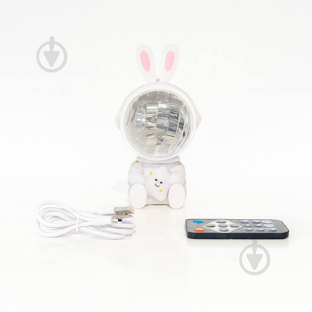 Ночник 3D Led Berger 5 Вт белый 1055-NL-5 White Rabbit - фото 5 Ночник 3D Led Berger 5 Вт белый 1055-NL-5 White Rabbit - фото 5