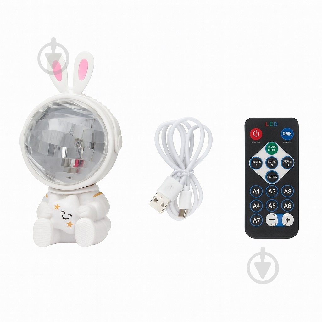 Ночник 3D Led Berger 5 Вт белый 1055-NL-5 White Rabbit - фото 6 Ночник 3D Led Berger 5 Вт белый 1055-NL-5 White Rabbit - фото 6