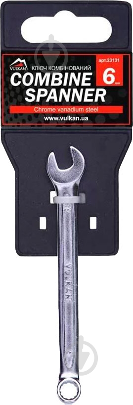Ключ комбинированный Vulkan Combine Spanner 6 мм 23131 - фото 1