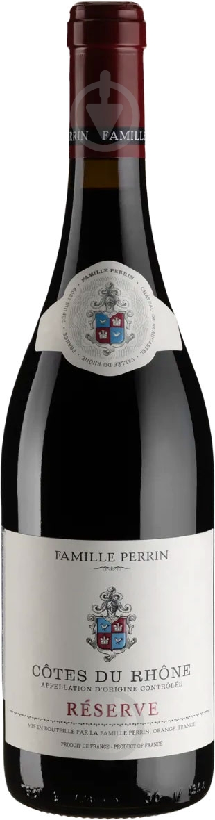 Вино Famille Perrin Perrin Reserve Cotes du Rhone червоне сухе 0,75 л - фото 1