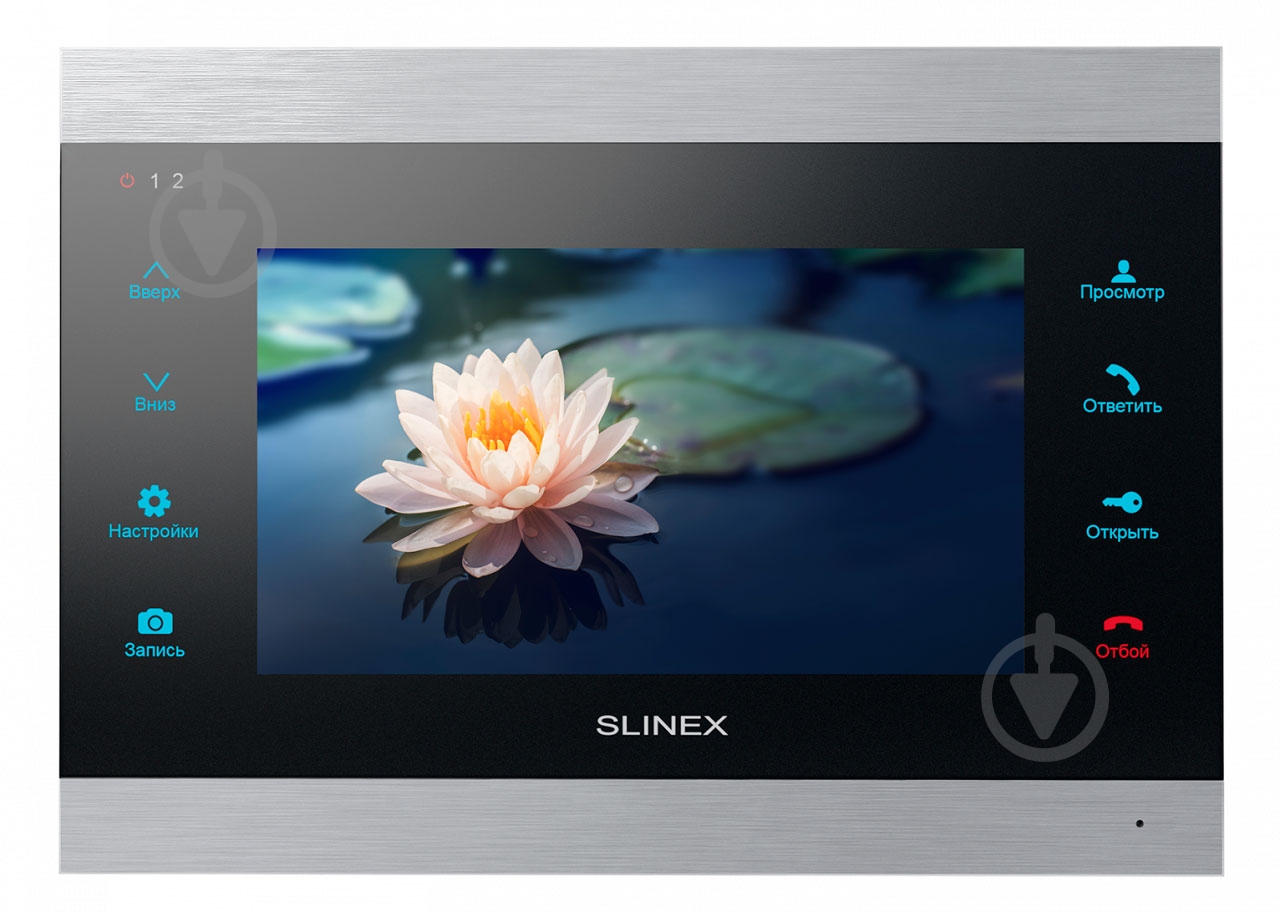 Видеодомофон Slinex SL-07IP SL-07IP (чорн-сір) - фото 1 Видеодомофон Slinex SL-07IP SL-07IP (чорн-сір) - фото 1
