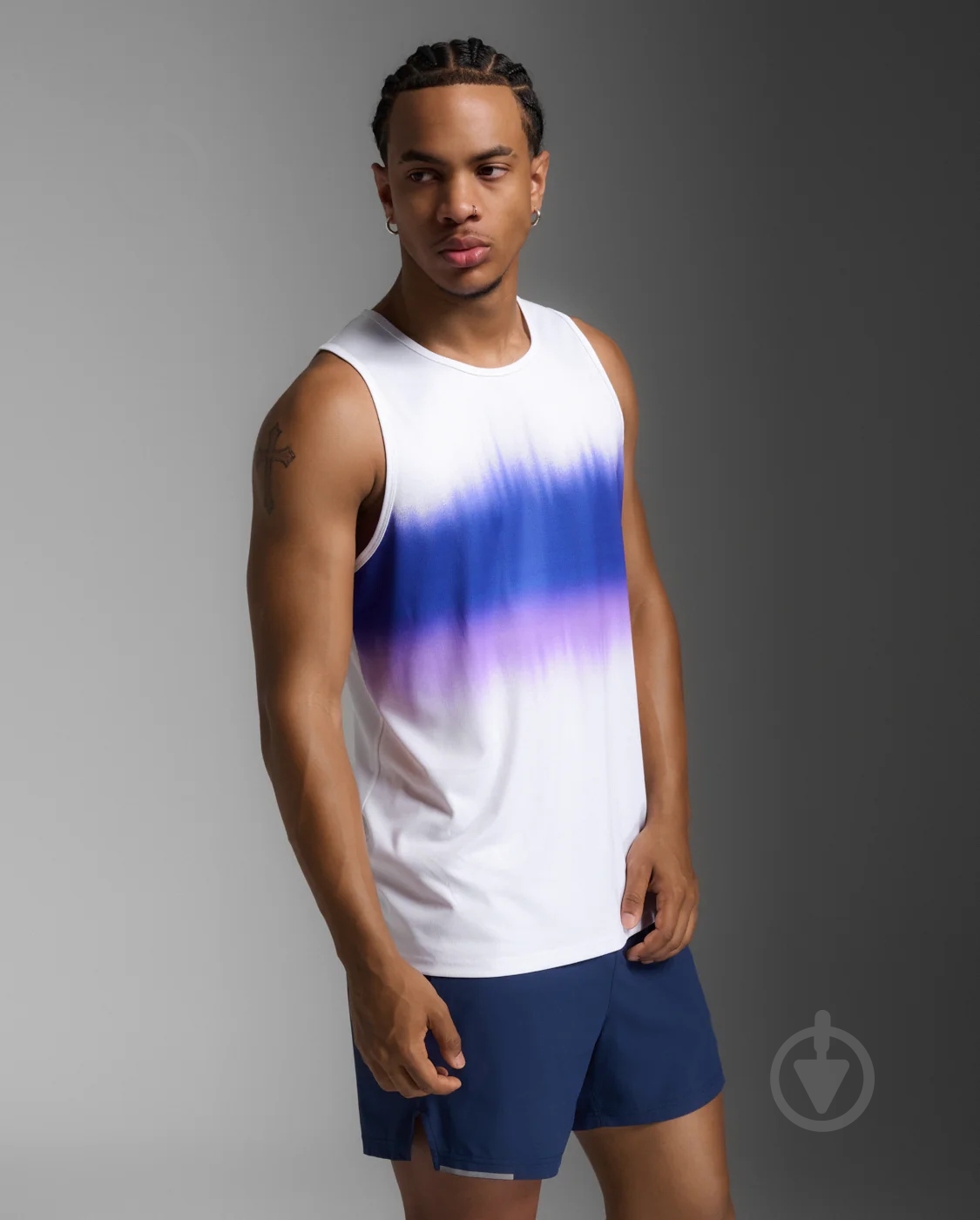 Майка 2XU Aero Tank MR6676a_MLT/BRF р.L білий - фото 3
