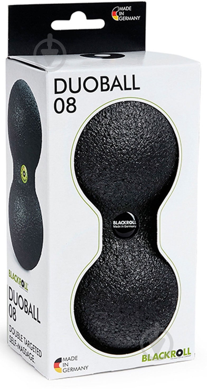 Массажный мяч BLACKROLL DUOBALL 8 Black А000498 - фото 4