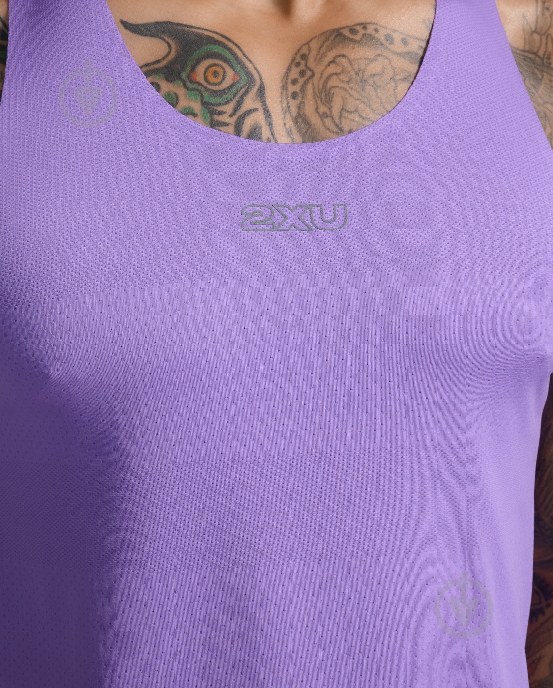 Майка 2XU Light Speed Tech Singlet MR7151a_GFZ/BRF р.2XL фиолетовый - фото 3 Майка 2XU Light Speed Tech Singlet MR7151a_GFZ/BRF р.2XL фиолетовый - фото 3