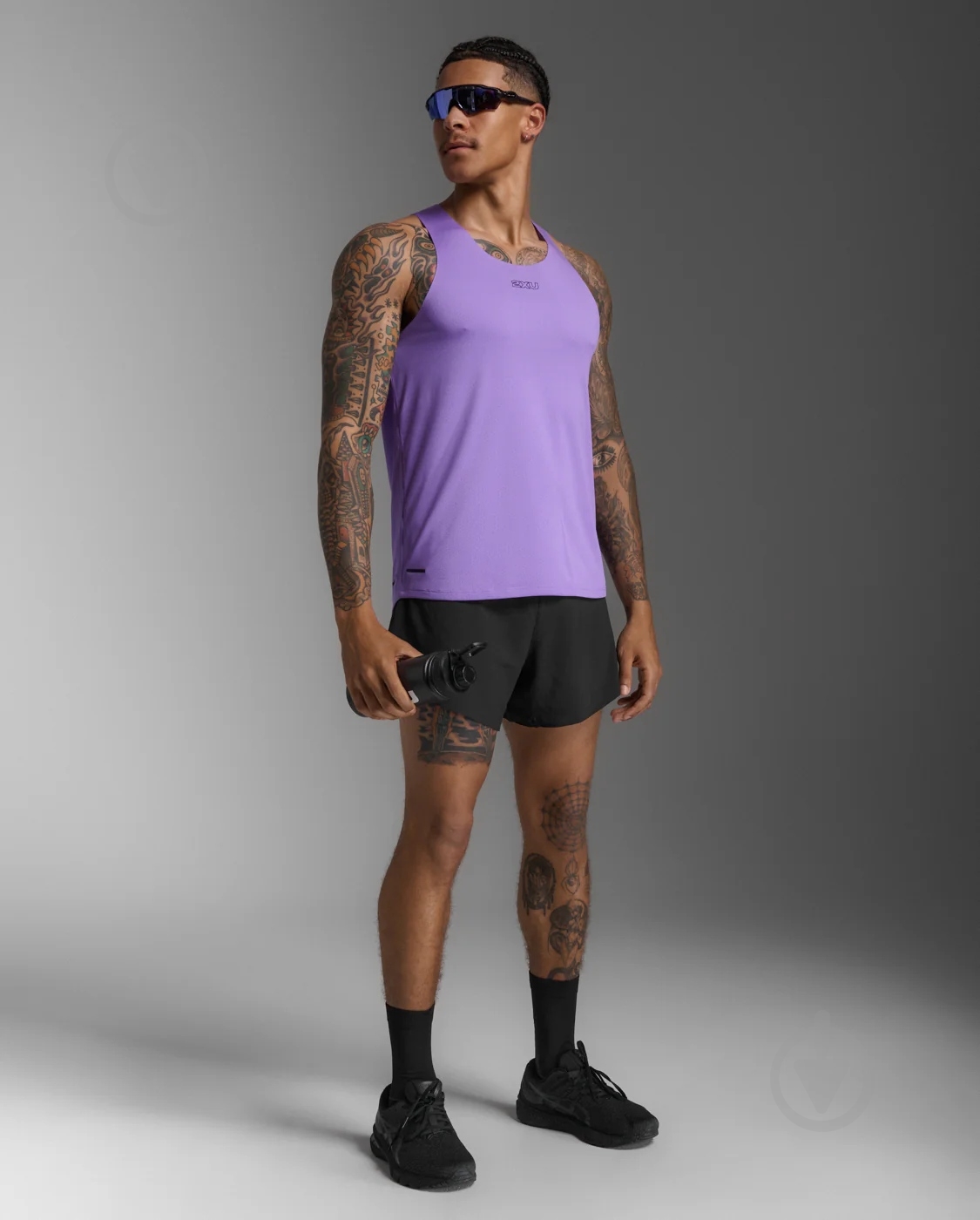 Майка 2XU Light Speed Tech Singlet MR7151a_GFZ/BRF р.2XL фиолетовый - фото 6 Майка 2XU Light Speed Tech Singlet MR7151a_GFZ/BRF р.2XL фиолетовый - фото 6