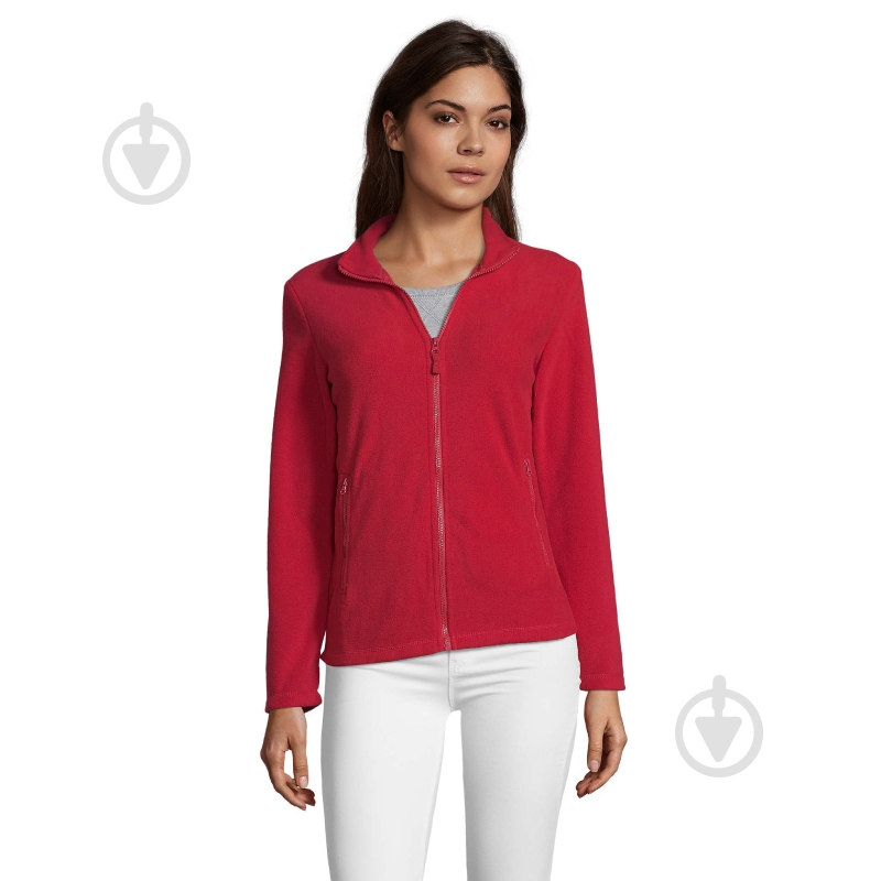 Толстовка Sol's Norman Women 02094145S р. S красный - фото 3